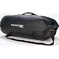 Bolsa cilíndrica Supafactory de 20 litros- resistente al agua- impermeable- para motocicletas y ciclomotores